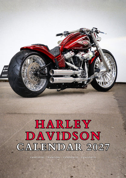 Harley Davidson Transport Calendar 2027 – M-PRA Range