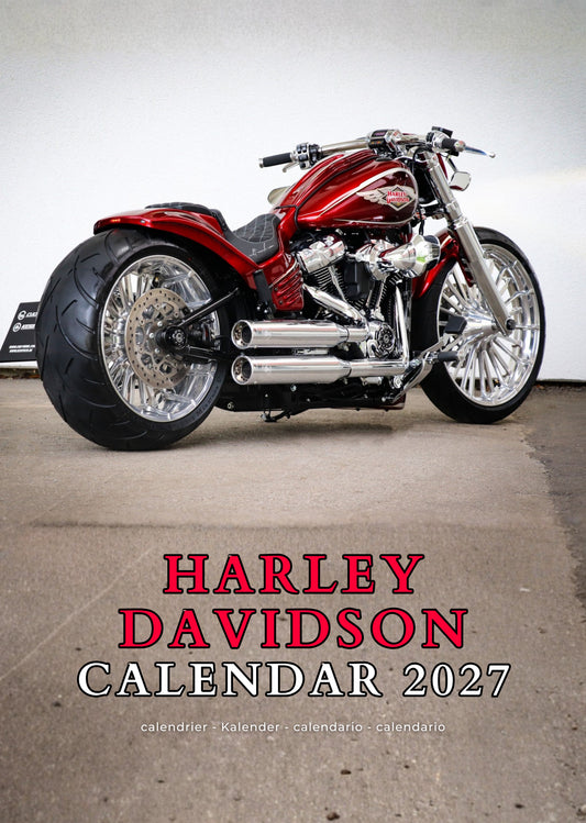 Harley Davidson Transport Calendar 2027 – M-PRA Range