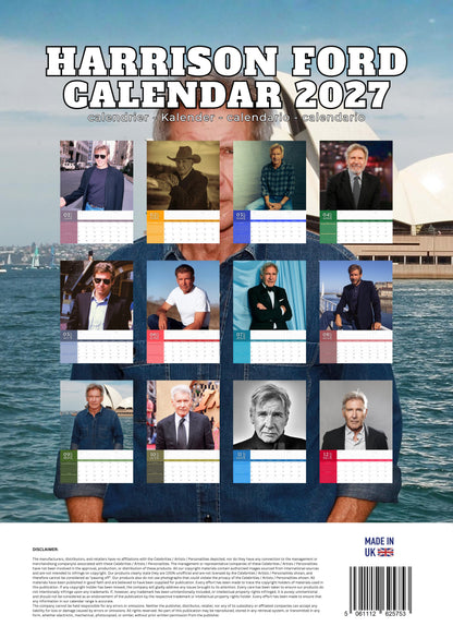 Harrison Ford Calendar 2027 – M-PRA Range