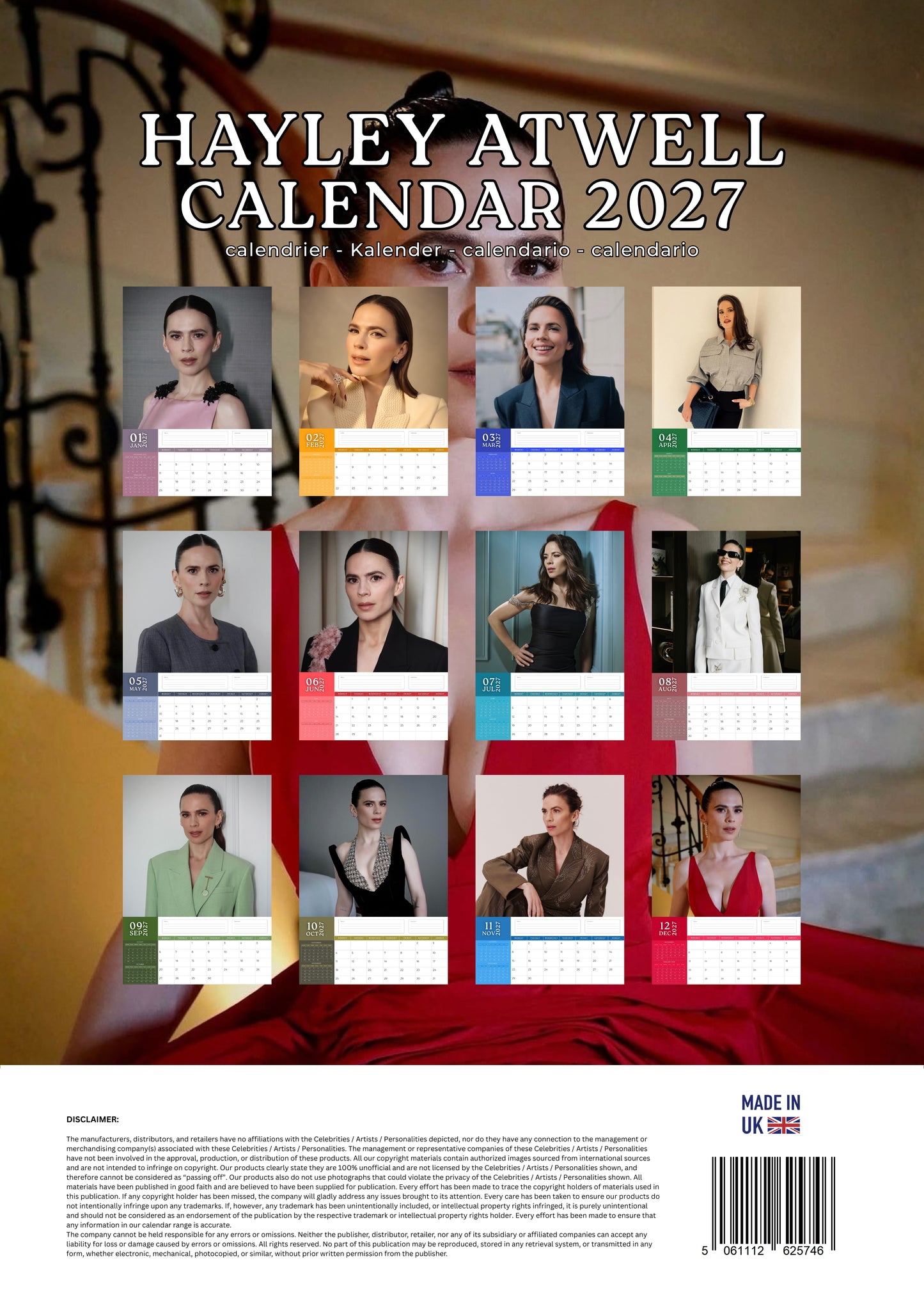Hayley Atwell Calendar 2027 – M-PRA Range
