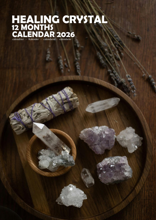 Healing Crystal Art Calendar 2026 – M-PRA Range