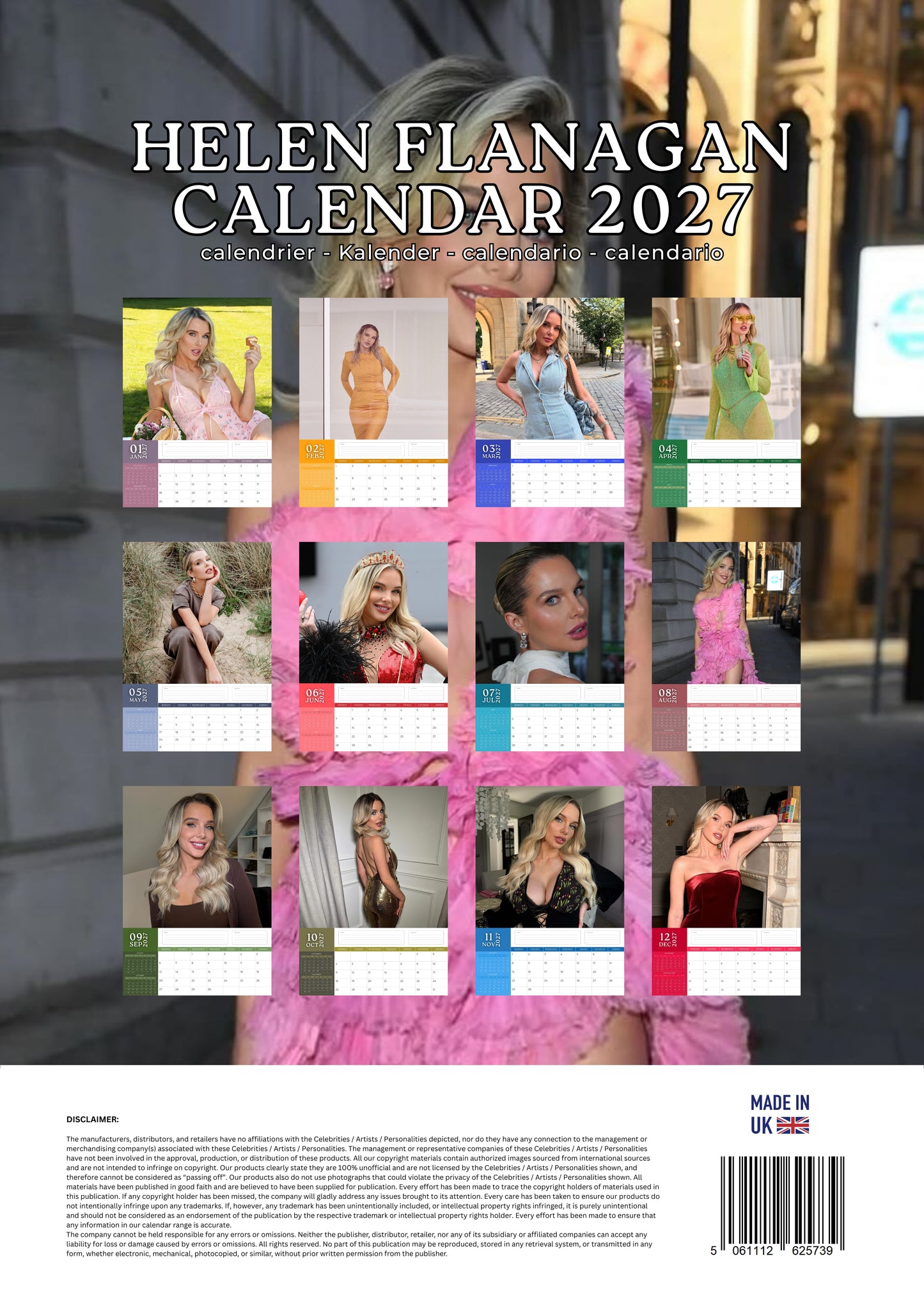 Helen Flanagan Calendar 2027 – M-PRA Range