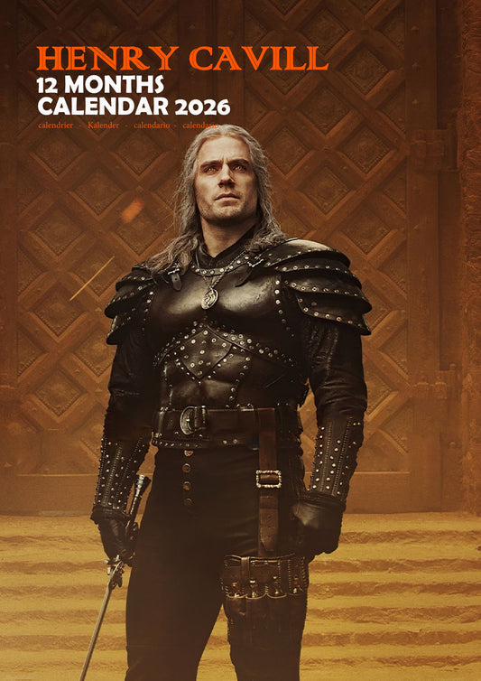Henry Cavill Celebrity Calendar 2026 – M-PRA Range