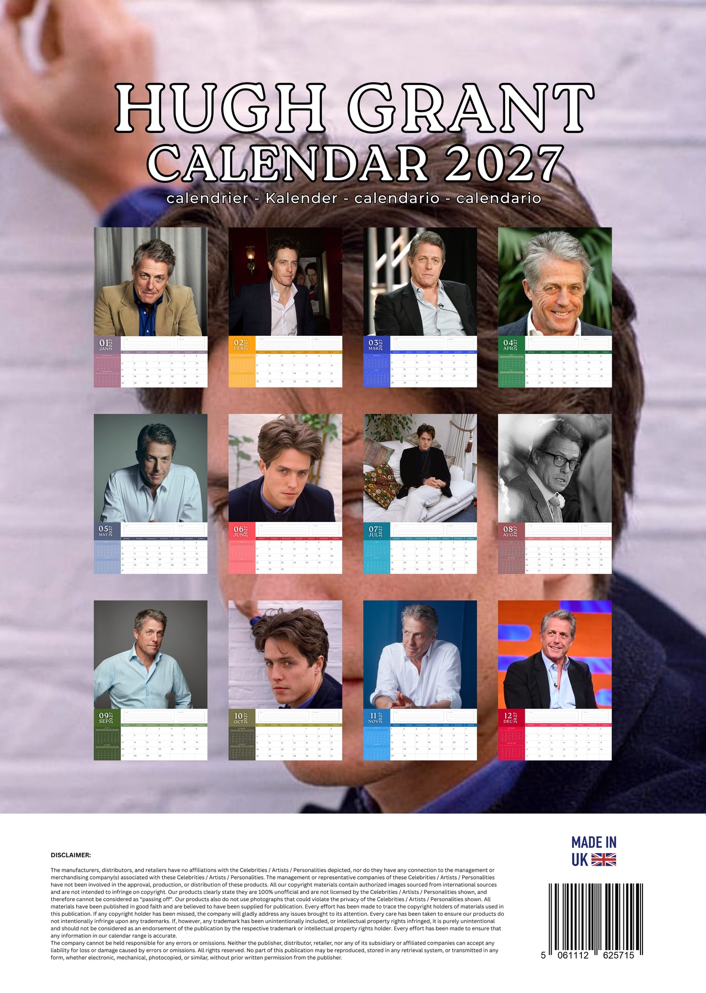 Hugh Grant Calendar 2027 – M-PRA Range