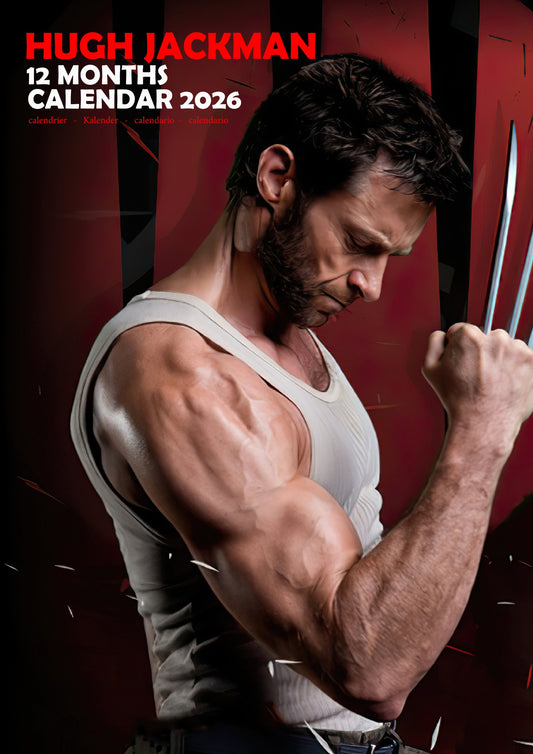 Hugh Jackman Celebrity Calendar 2026 – M-PRA Range