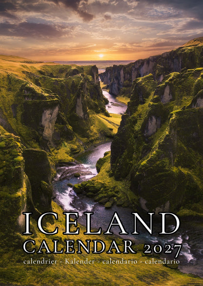 Iceland Calendar 2027 – M-PRA Range