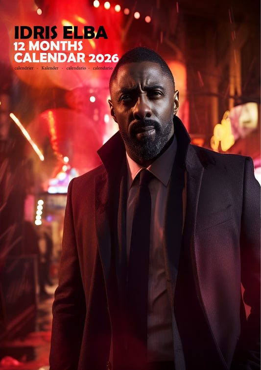Idris Elba Celebrity Calendar 2026 – M-PRA Range