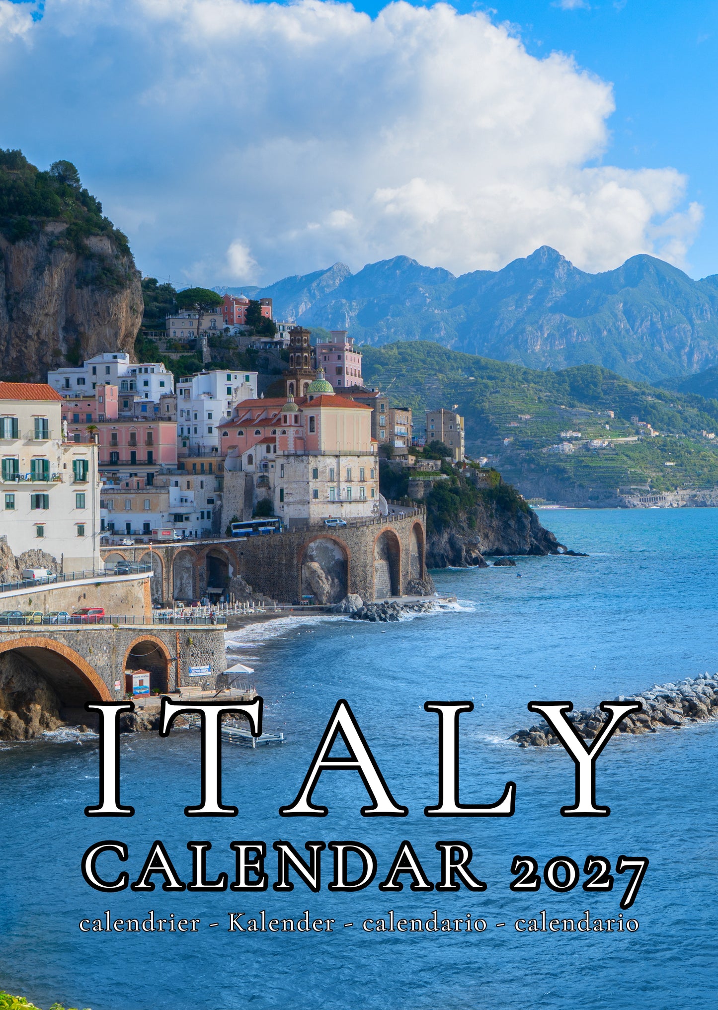Italy Calendar 2027 – M-PRA Range