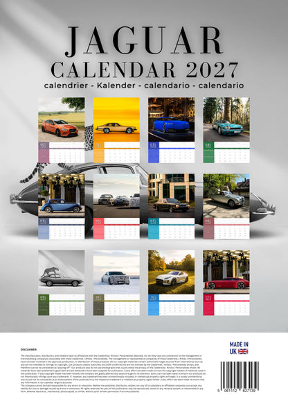 Jaguar Transport Calendar 2027 – M-PRA Range
