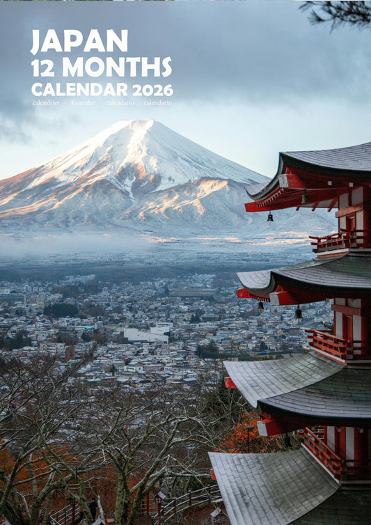 Japan Calendar 2026 – M-PRA Range