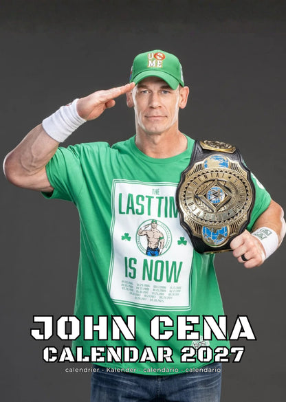 John Cena Calendar 2027 – M-PRA Range