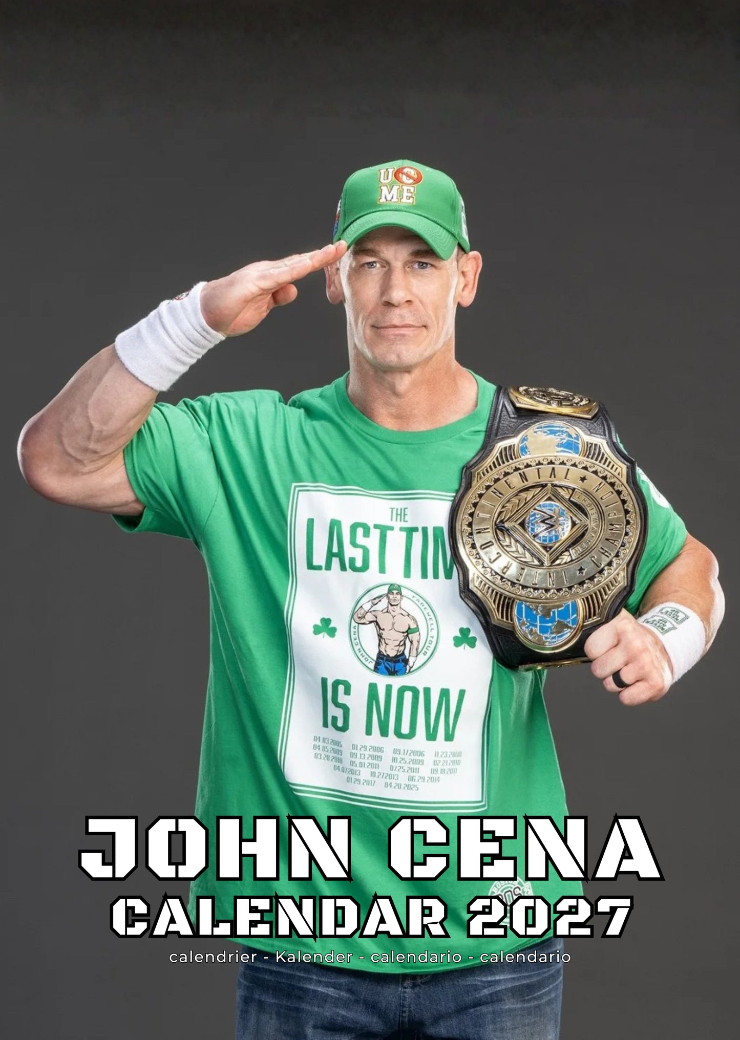 John Cena Calendar 2027 – M-PRA Range