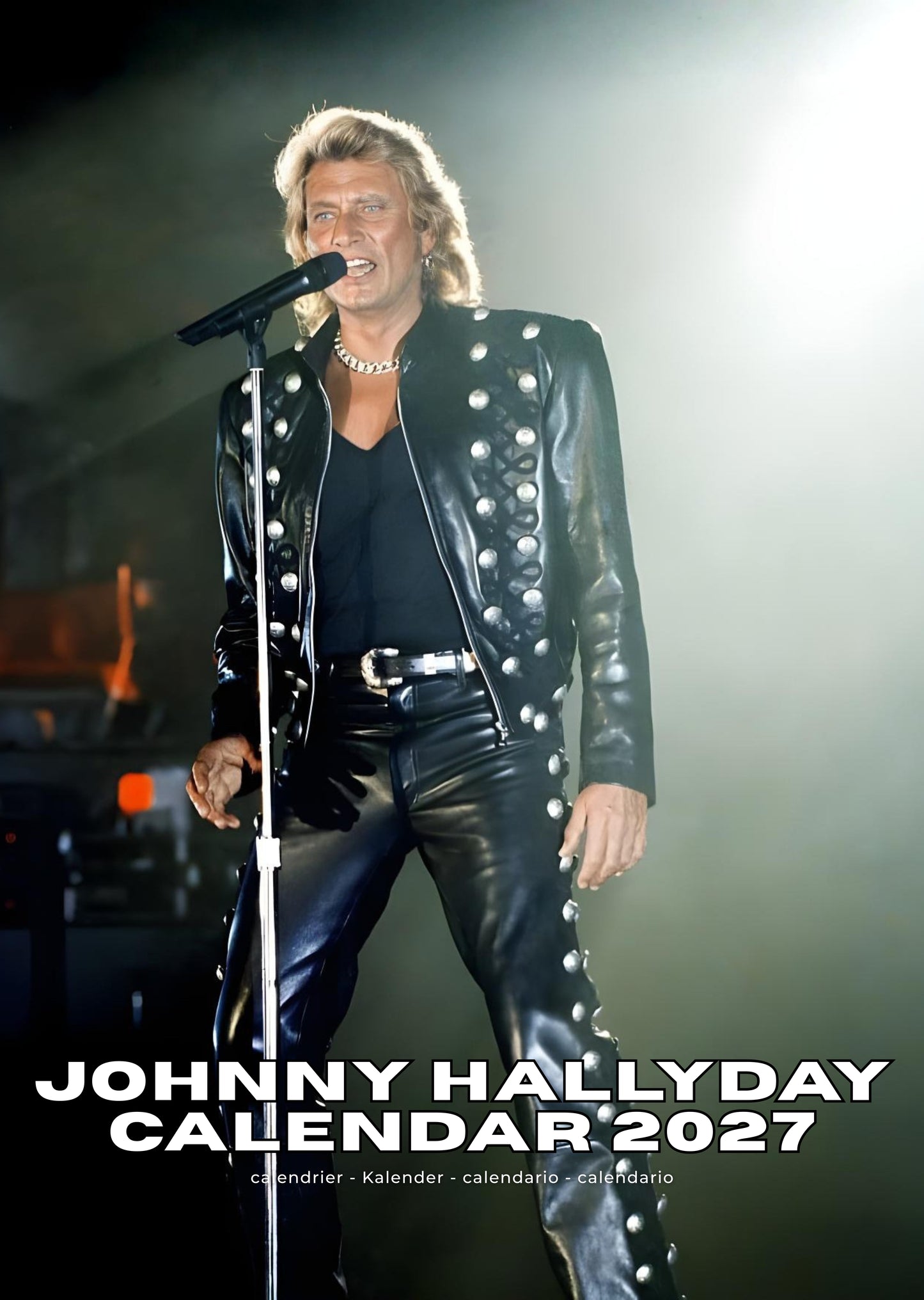 Johnny Hallyday Music Calendar 2027 – M-PRA Range