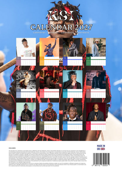 KSI Calendar 2027 – M-PRA Range