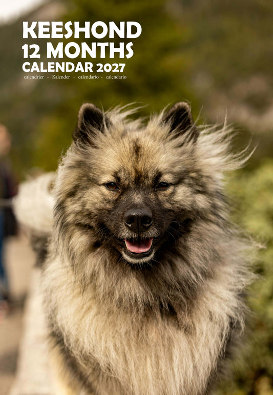 Keeshond Dog Calendar 2027 – M-PRA Range