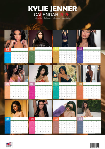 Kylie Jenner Celebrity Calendar 2026 – M-PRA Range