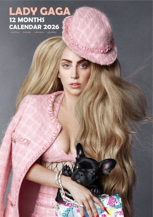 Lady Gaga Music Calendar 2026 – M-PRA Range