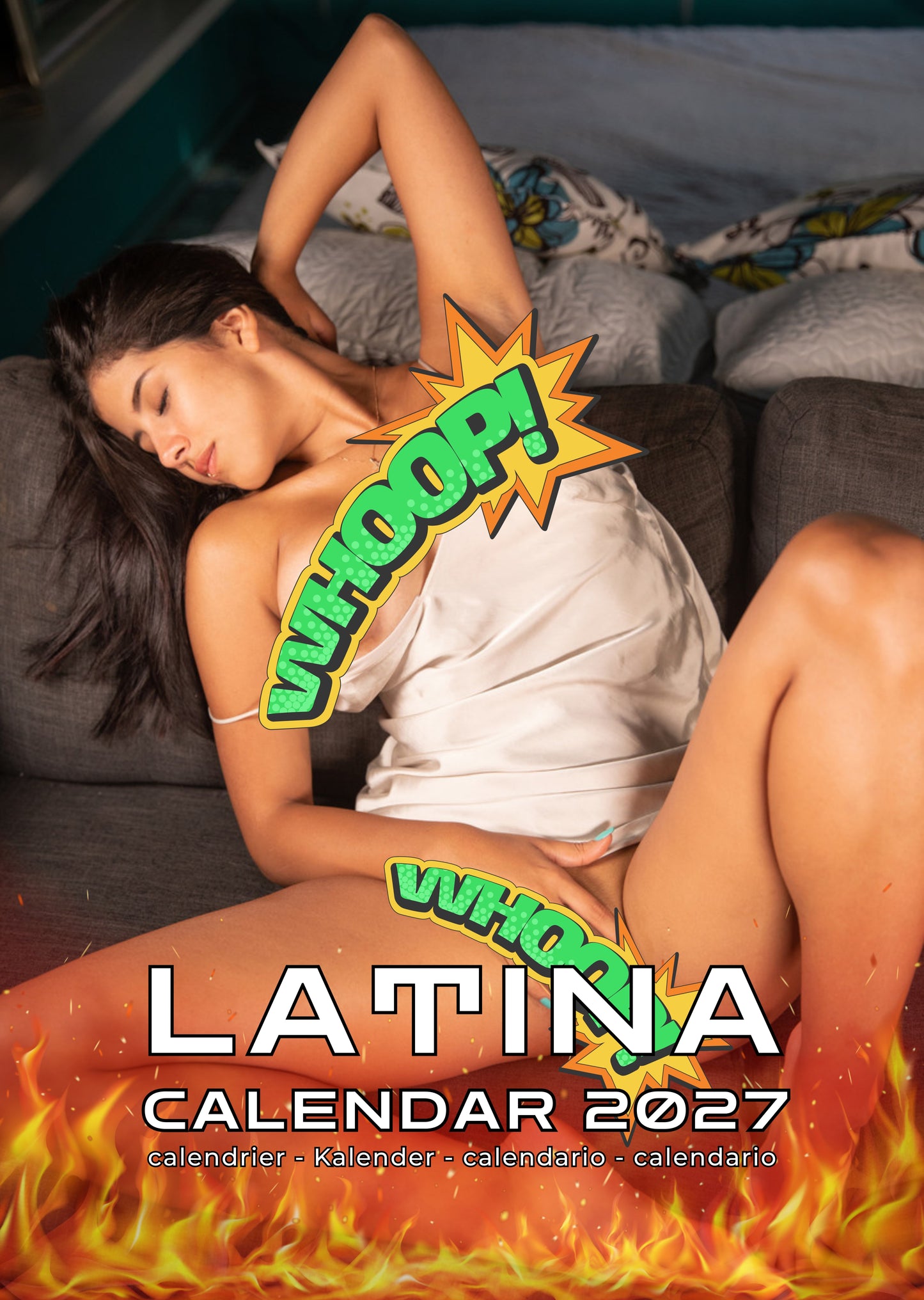 Latina 2027 Wall Calendar – 12 Month Exotic Beauty Edition