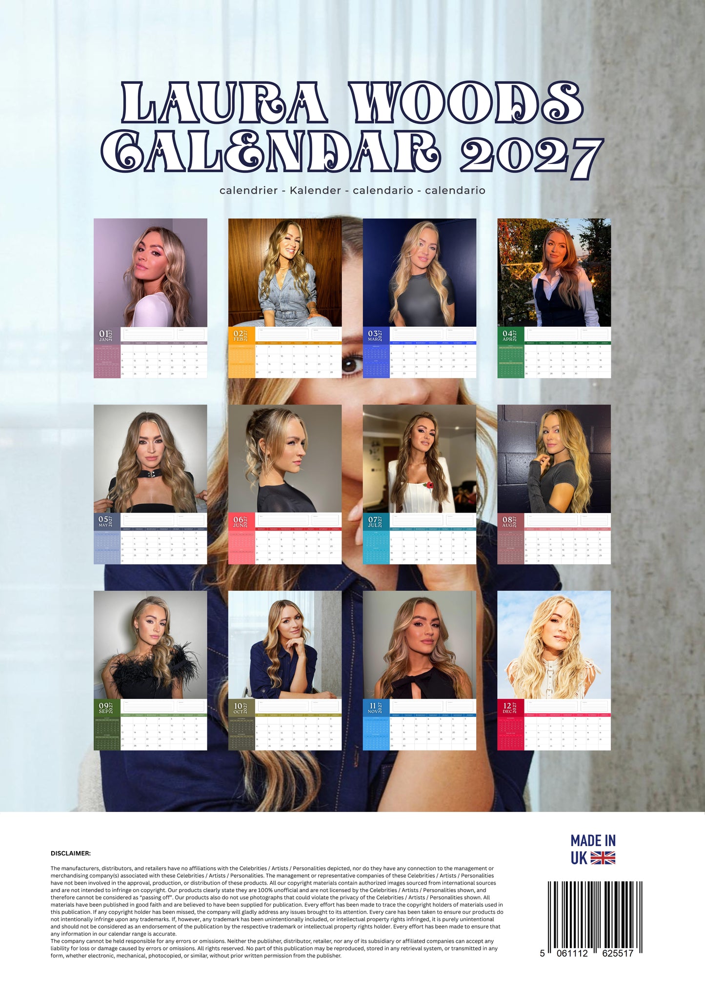 Laura Woods Calendar 2027 – M-PRA Range