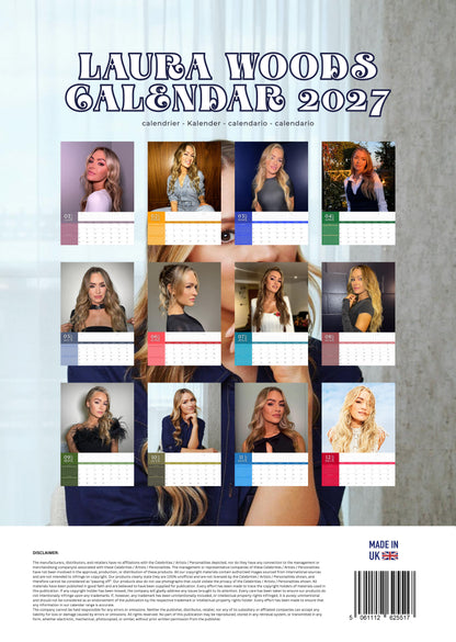 Laura Woods Calendar 2027 – M-PRA Range