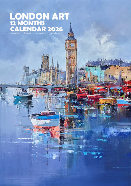 London Art Skyline Calendar 2026 – M-PRA Range
