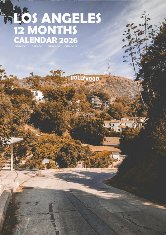 Los Angeles Calendar 2026 – M-PRA Range