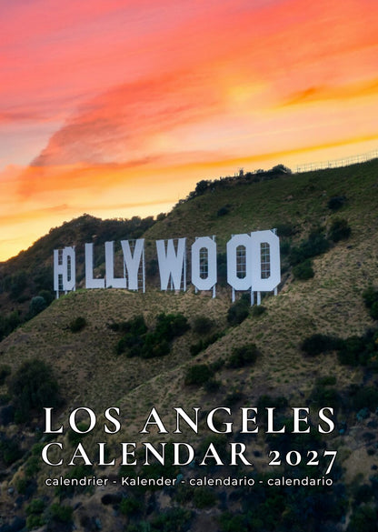 Los Angeles Calendar 2027 – M-PRA Range