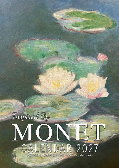 Monet Art Calendar 2027 – M-PRA Range