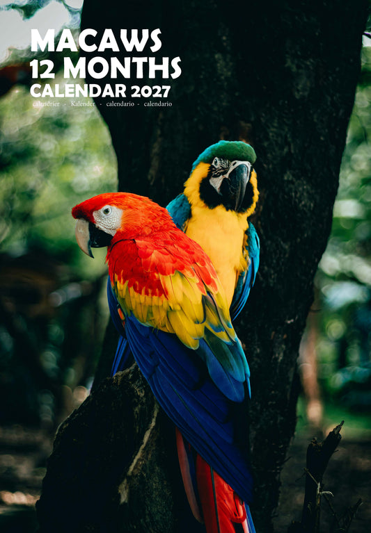 Macaws Calendar 2027 – M-PRA Range