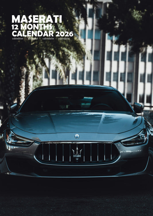 Maserati Transport Calendar 2026 – M-PRA Range