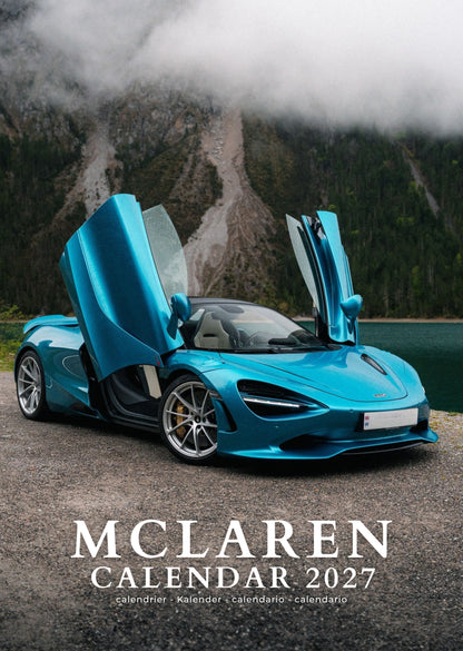 McLaren Transport Calendar 2027 – M-PRA Range