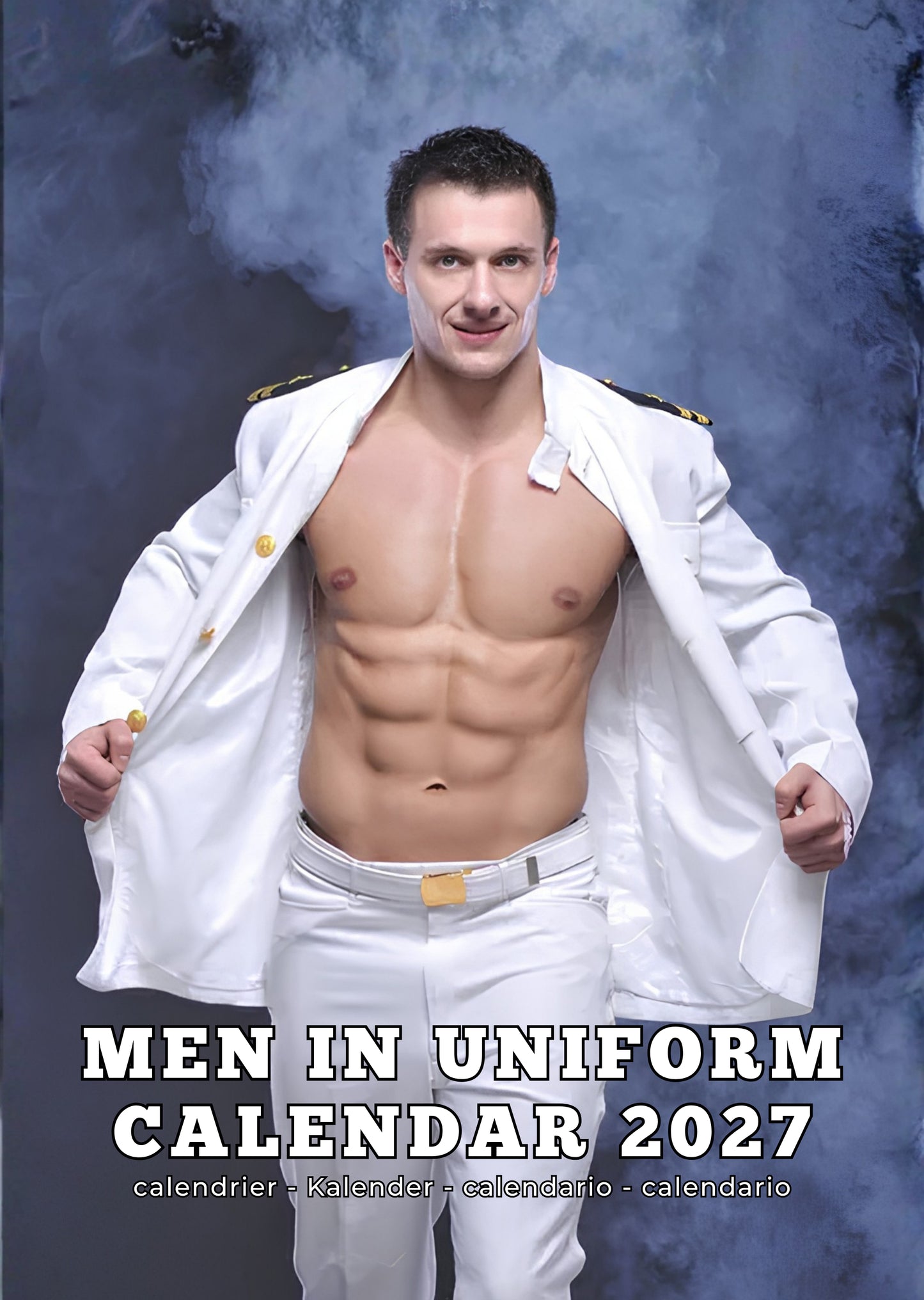 Men in Uniform Calendar 2027 | Stylish Photo Calendar