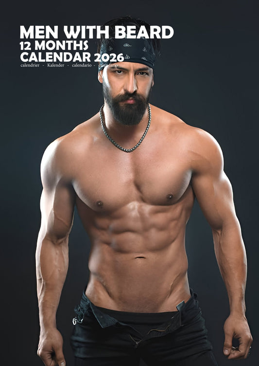 Men with Beard Calendar 2026 – M-PRA Range