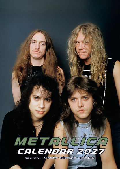 Metallica Music Calendar 2027 – M-PRA Range