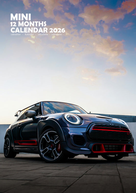Mini Cooper Transport Calendar 2026 – M-PRA Range
