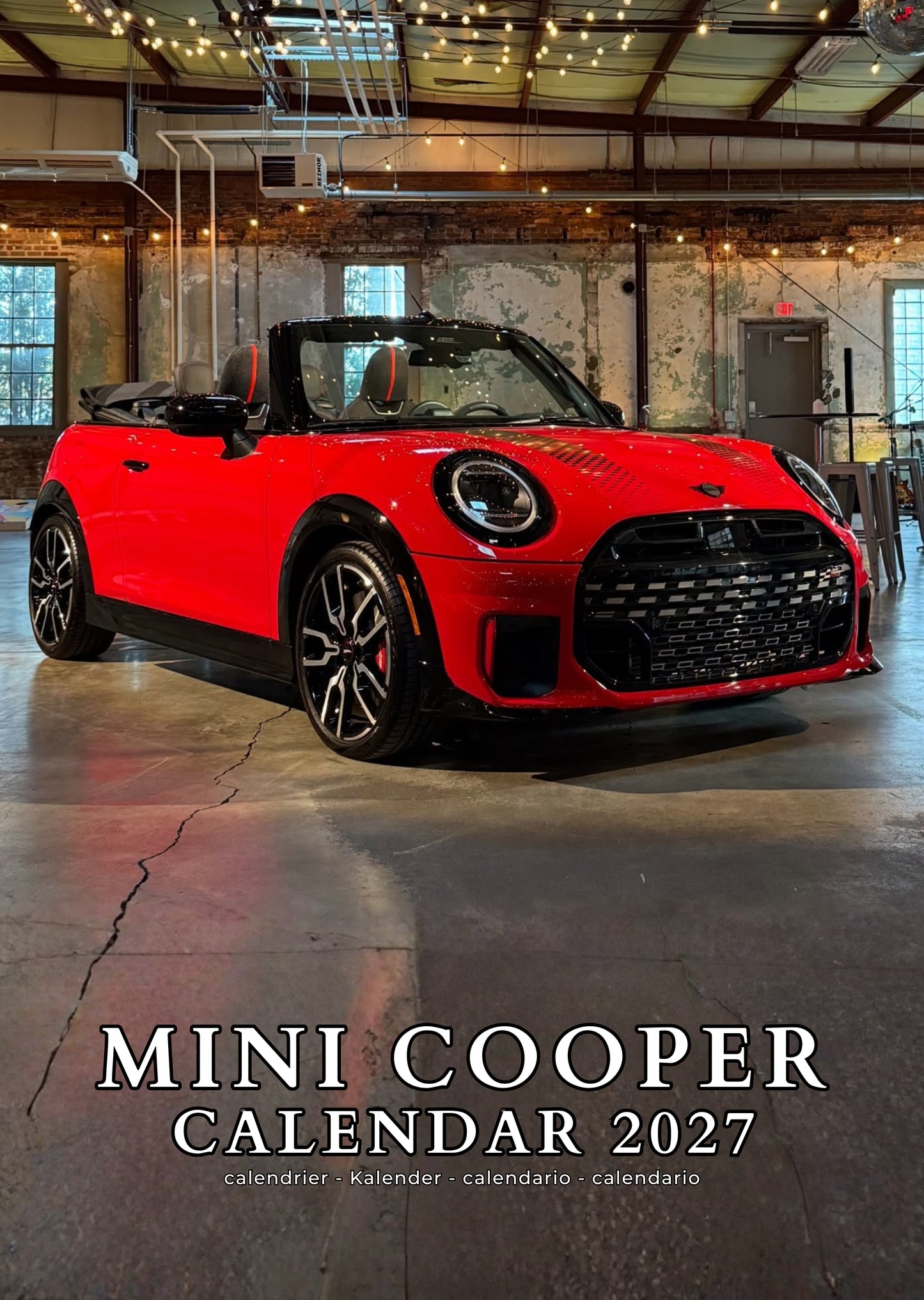Mini Cooper Transport Calendar 2027 – M-PRA Range
