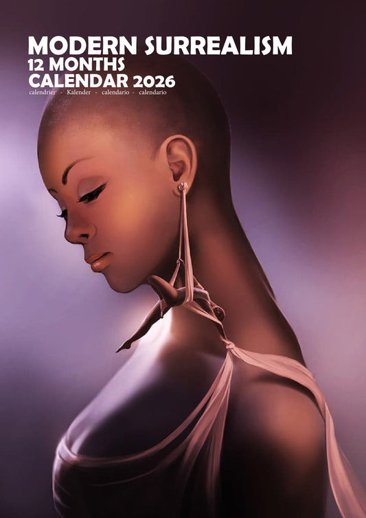 Modern Surrealism Art Calendar 2026 – M-PRA Range