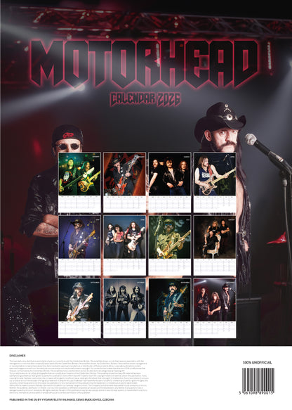 Motorhead Calendar 2026 – RR Range