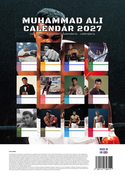 Muhammad Ali Calendar 2027 – M-PRA Range