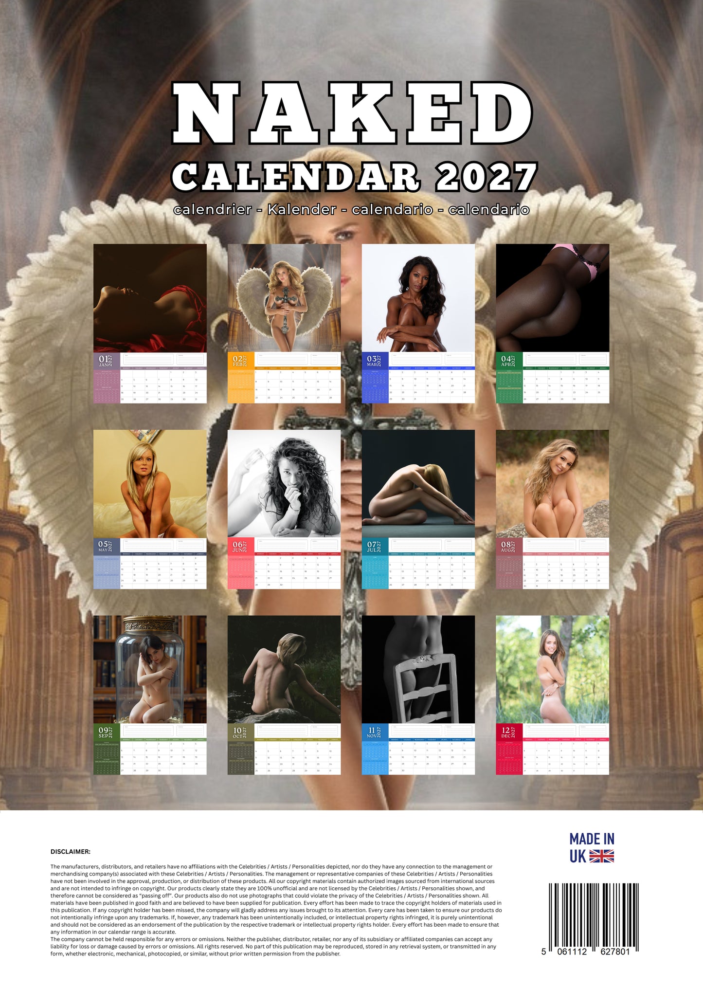 Naked Calendar 2027 – M-PRA Range