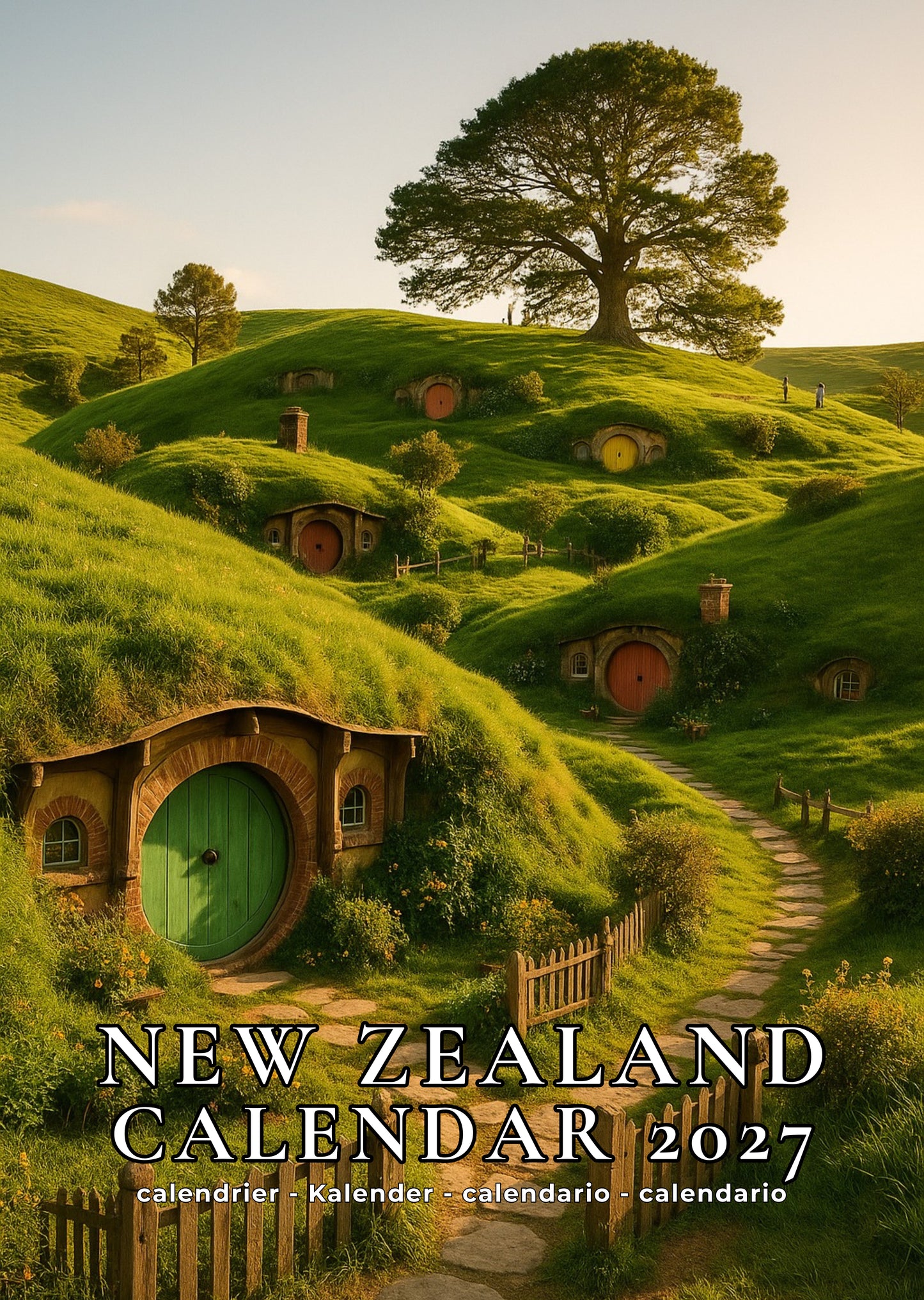 New Zealand Calendar 2027 – M-PRA Range