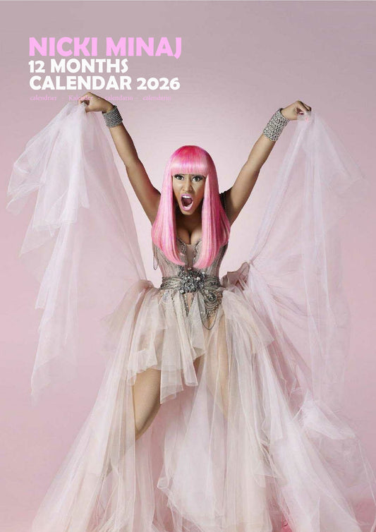 Nicki Minaj Music Calendar 2026 – M-PRA Range