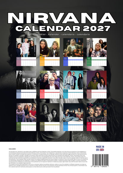 Nirvana Music Calendar 2027 – M-PRA Range
