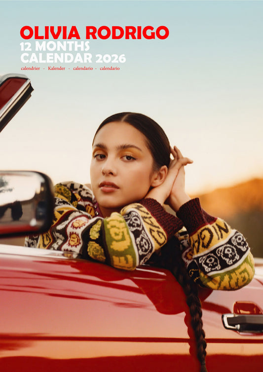 Olivia Rodrigo Music Calendar 2026 – M-PRA Range
