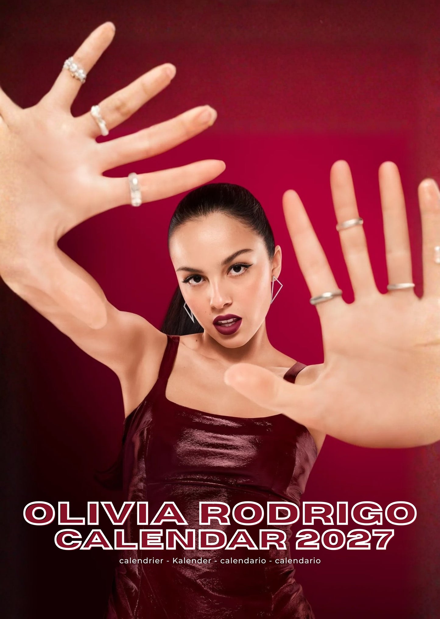 Olivia Rodrigo Music Calendar 2027 – M-PRA Range