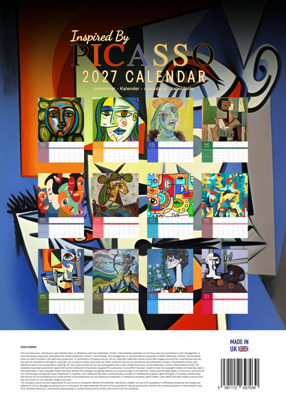 Picasso Art Calendar 2027 – M-PRA Range