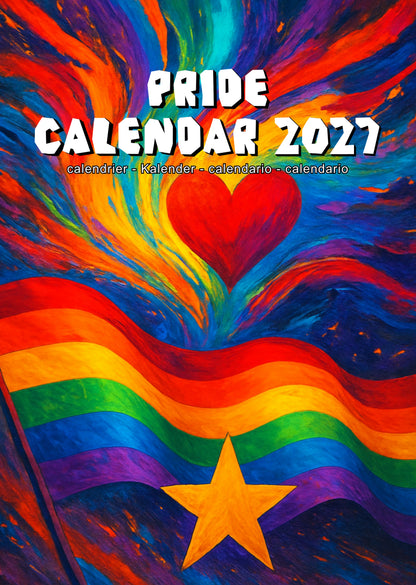 Pride Art Calendar 2027 – M-PRA Range