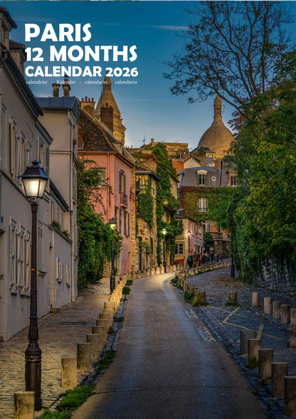 Paris Calendar 2026 – M-PRA Range