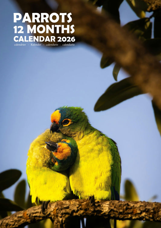 Parrots Calendar 2026 – M-PRA Range