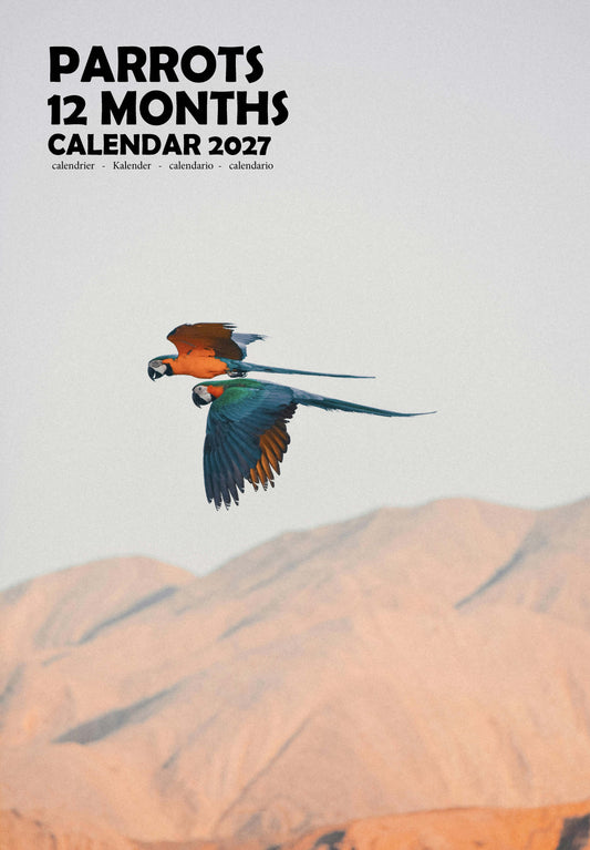 Parrots Calendar 2027 – M-PRA Range